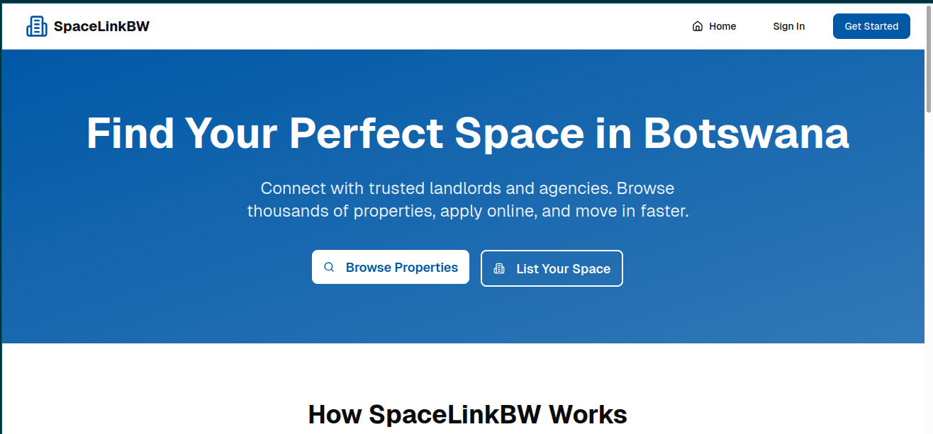 SpacelinkBW Website
